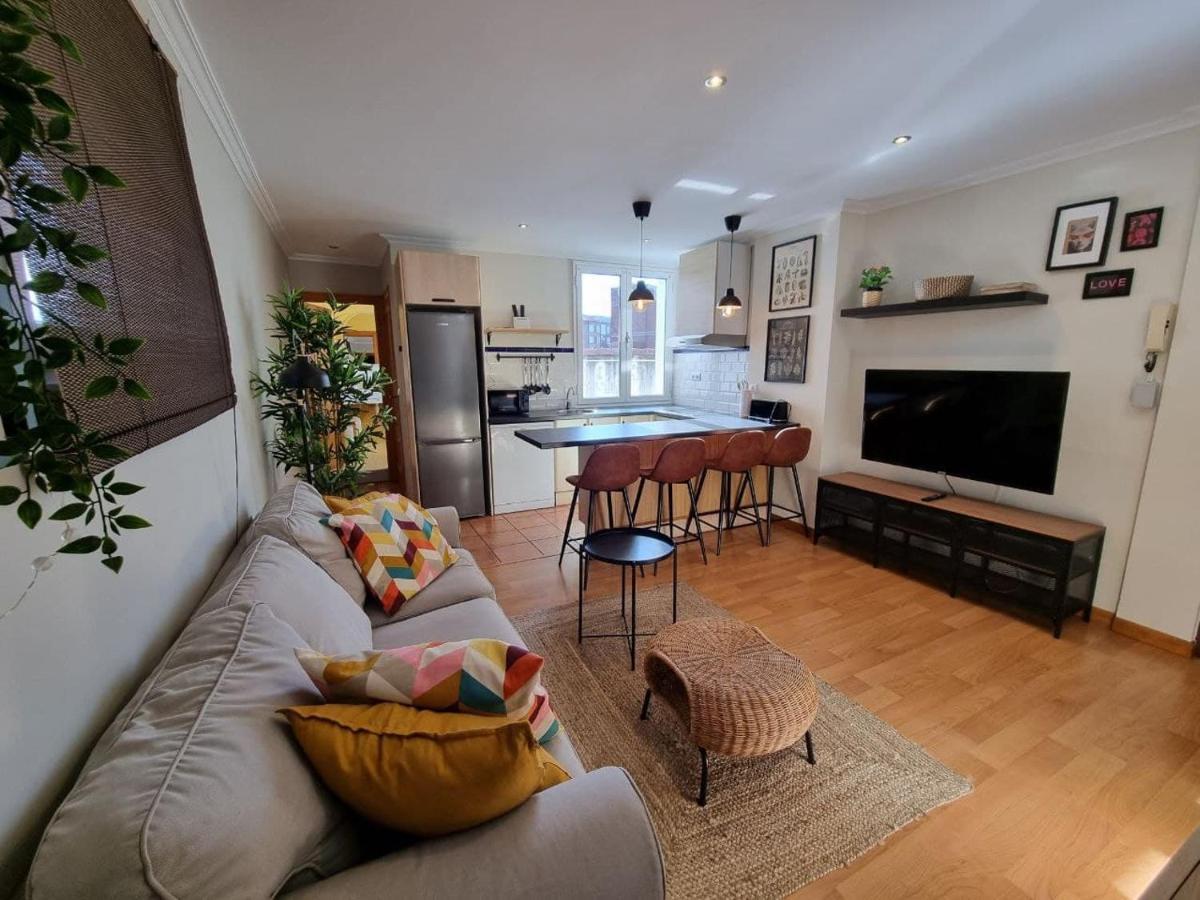 123A - A Un Paso De La Playa, Muy Luminoso Apartment Gijon Bagian luar foto